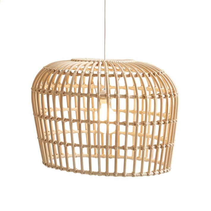 rattan lampshade