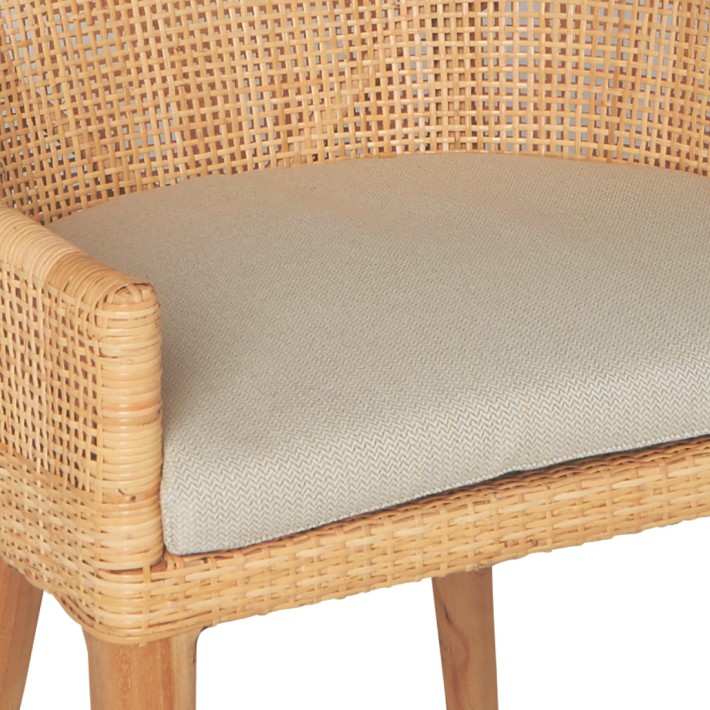 Coussin pour fauteuil de table et tabouret de bar collection Saïgon