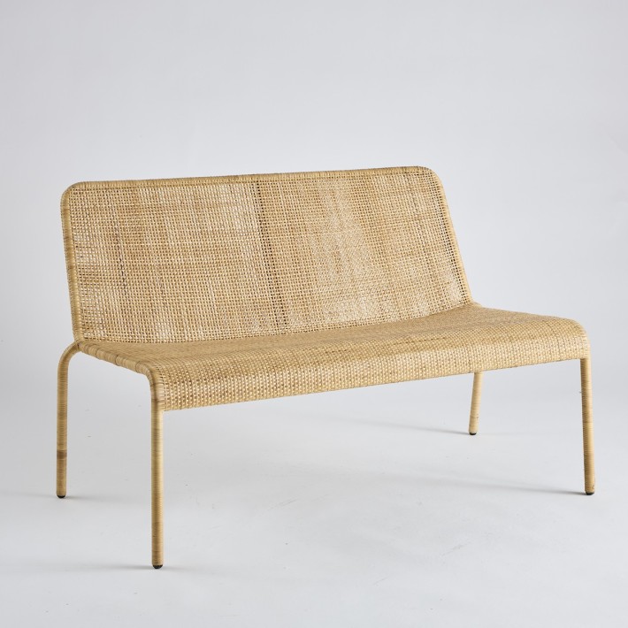 Trinidad bench in rattan display model PU034