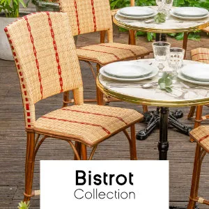 bistrot wicker patio furniture